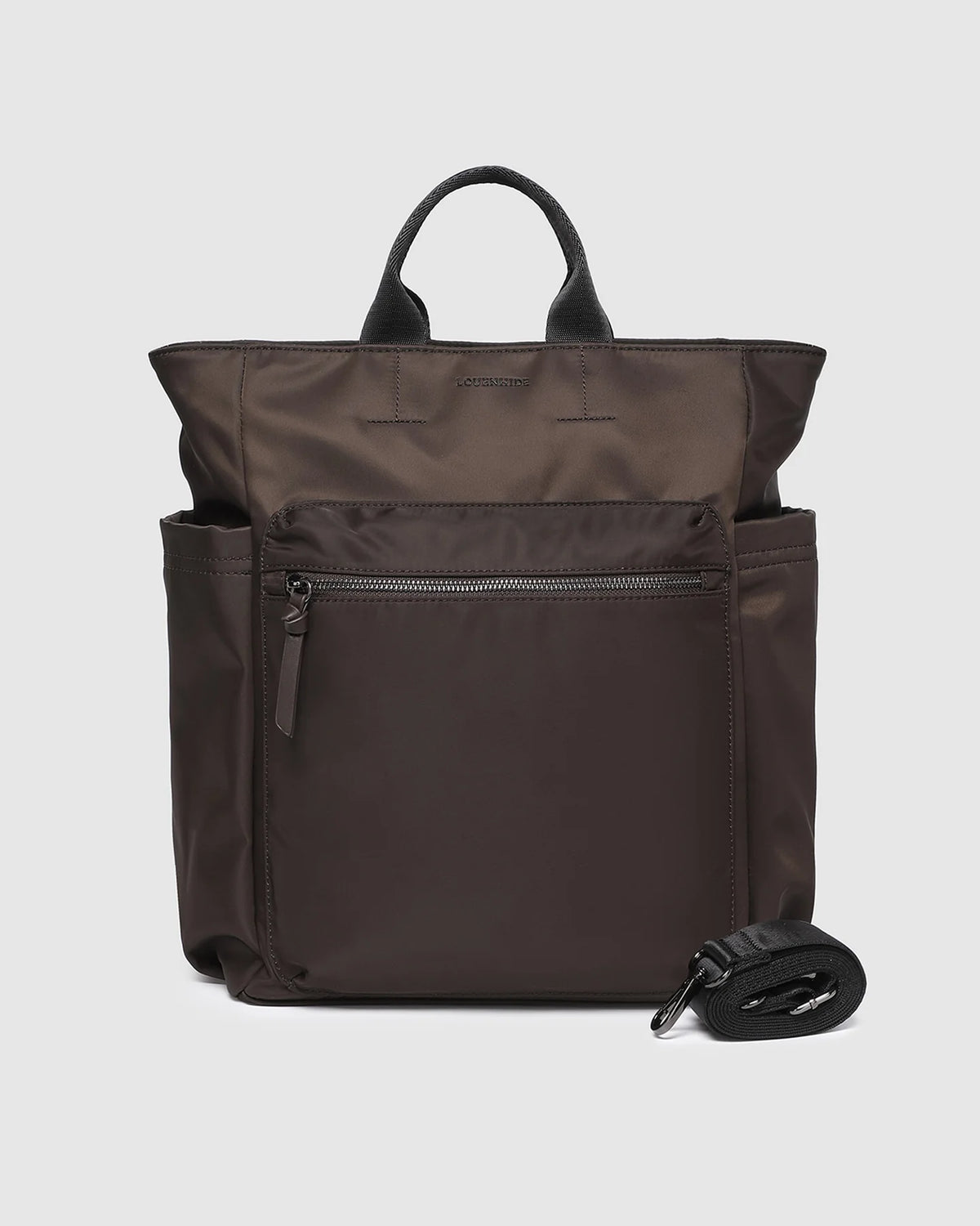 Bronx Nylon Backpack - Chocolate