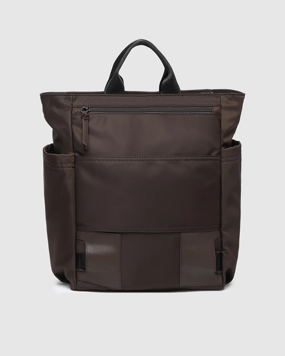 Bronx Nylon Backpack - Chocolate