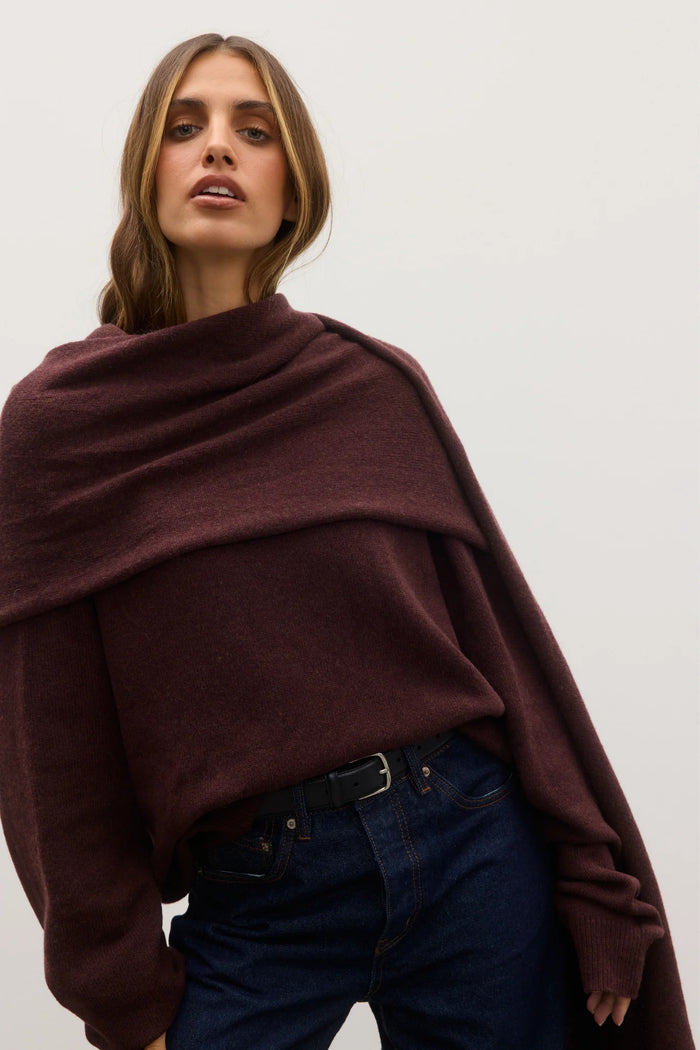 Soba Scarf - Plum