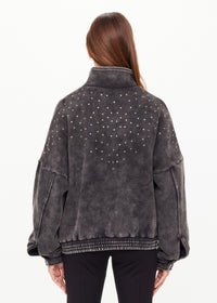 Cosmic Carmen Moto - Washed Black