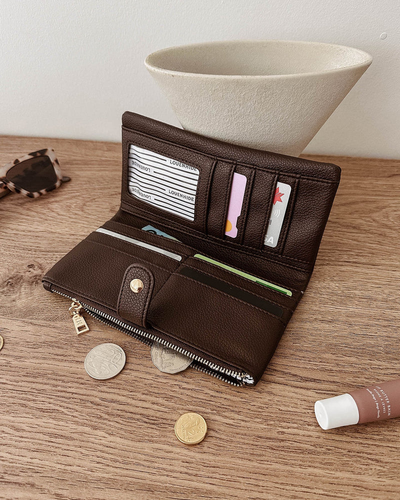 Stella Wallet - Chocolate