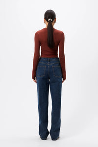 Brooklyn Top - Rust