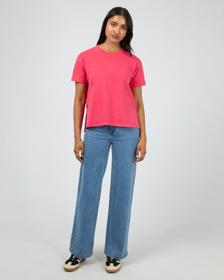AAE Washed Tee - Berry