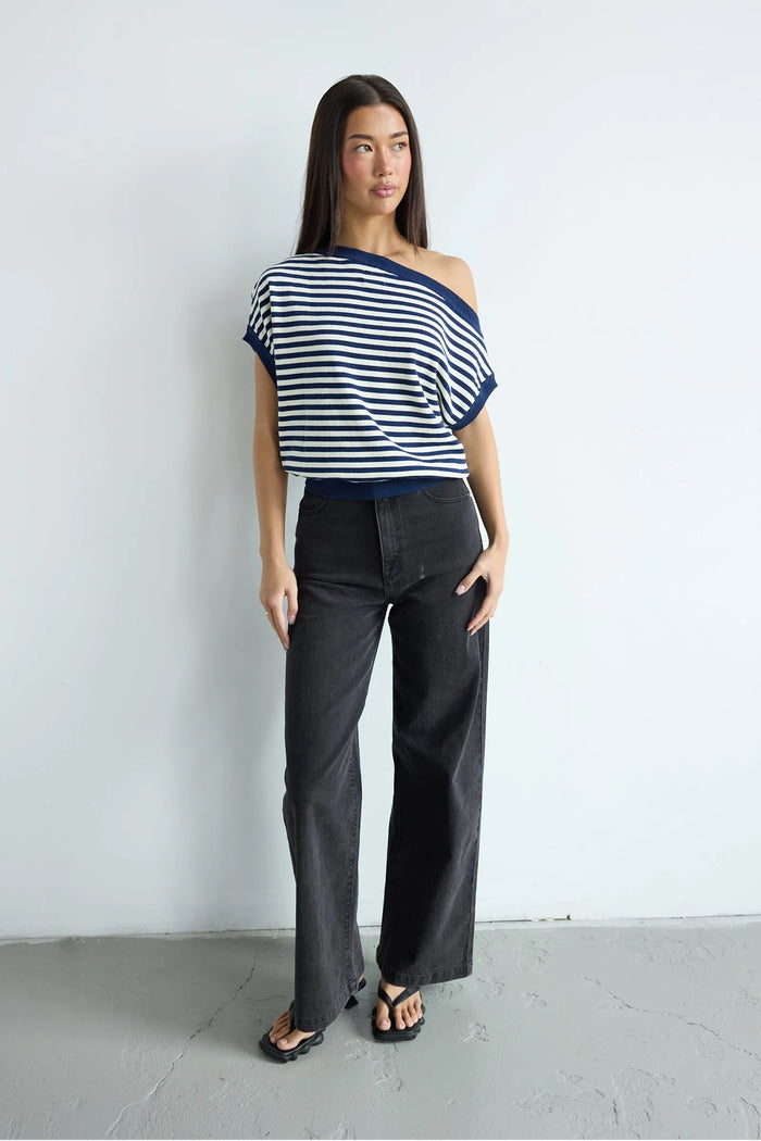 Abrand 94 High & Wide Sophie - Washed Black