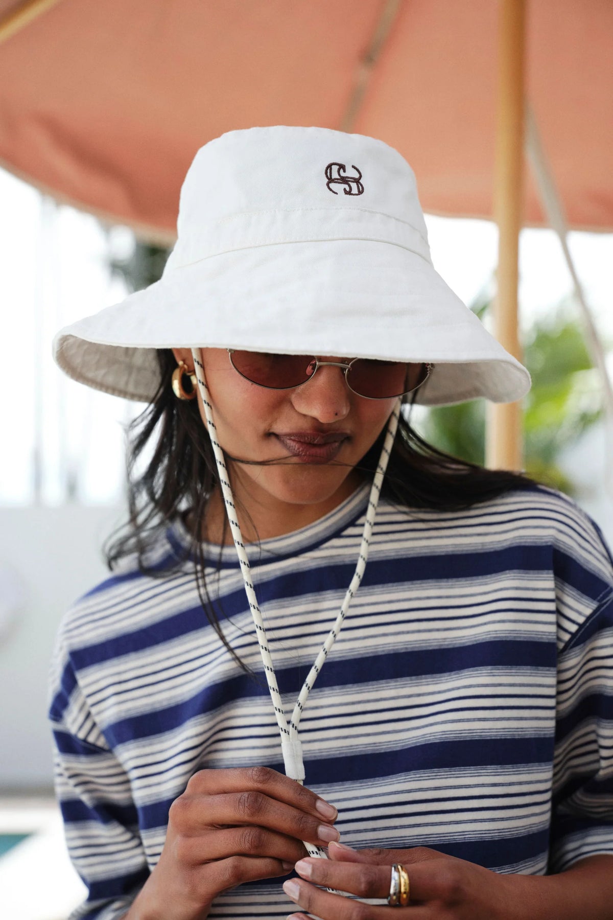 Polly Bucket Hat - Alabaster