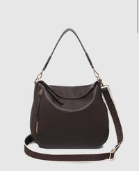 Nadia Shoulder Bag - Chocolate