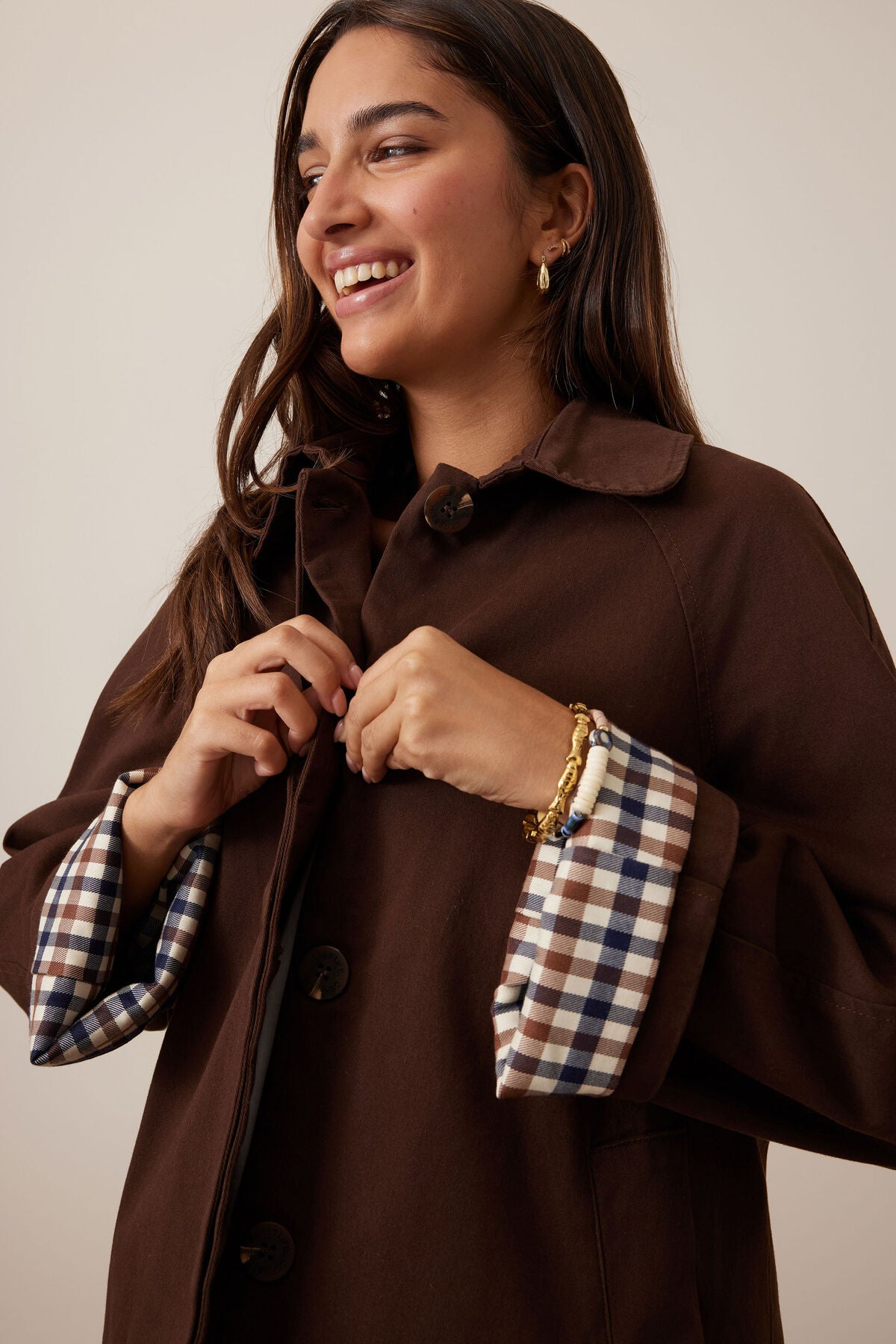 Pia Coat - Chocolate