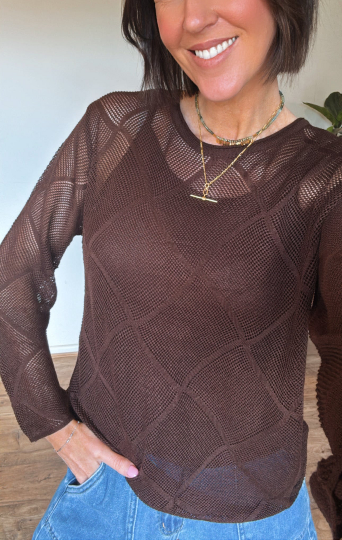 Aya Knit - Chocolate