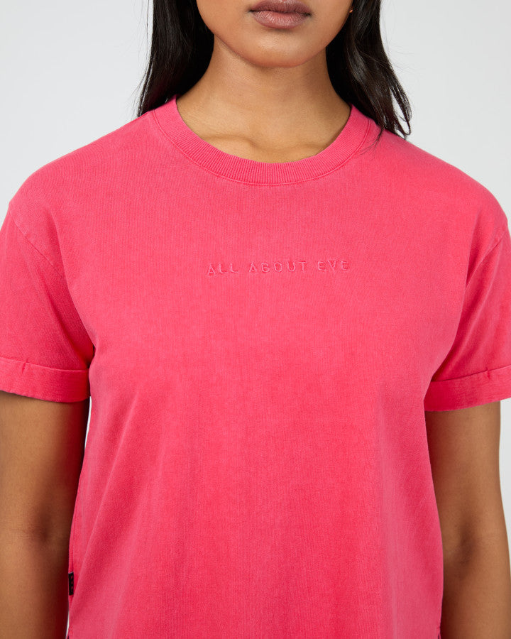 AAE Washed Tee - Berry