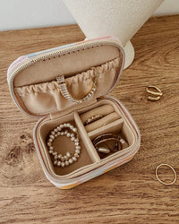 Suzie Jewellery Box - Mosaic Pastel