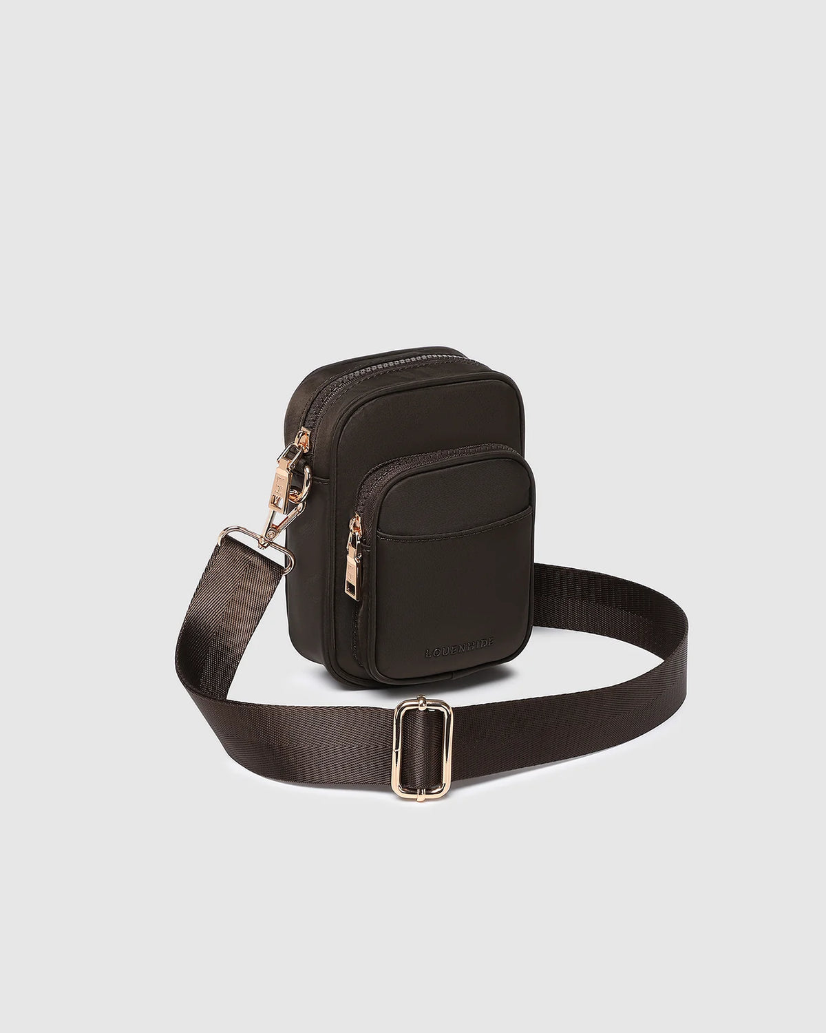 Lyla Phone Bag - Chocolate