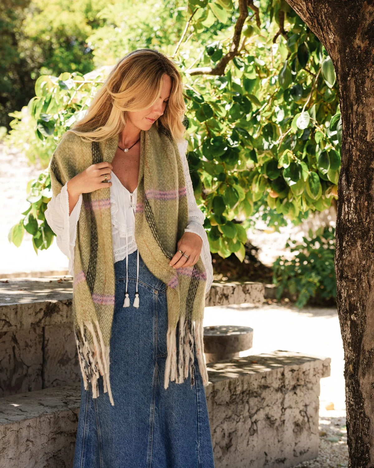 Bristol Scarf - Pistachio