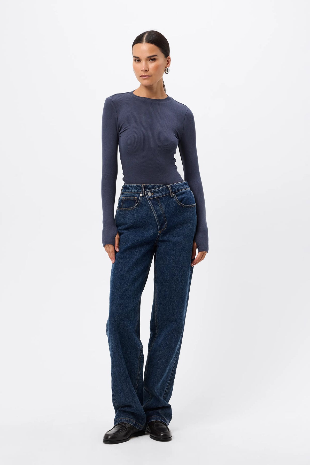 Brooklyn Top - Sapphire