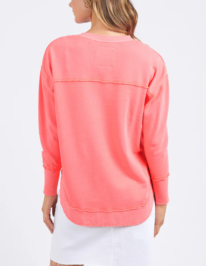 Simplified Crew - Neon Pink