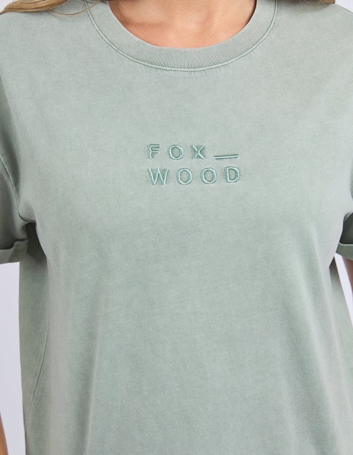 Huntleigh Oversized Tee - Iceberg Green
