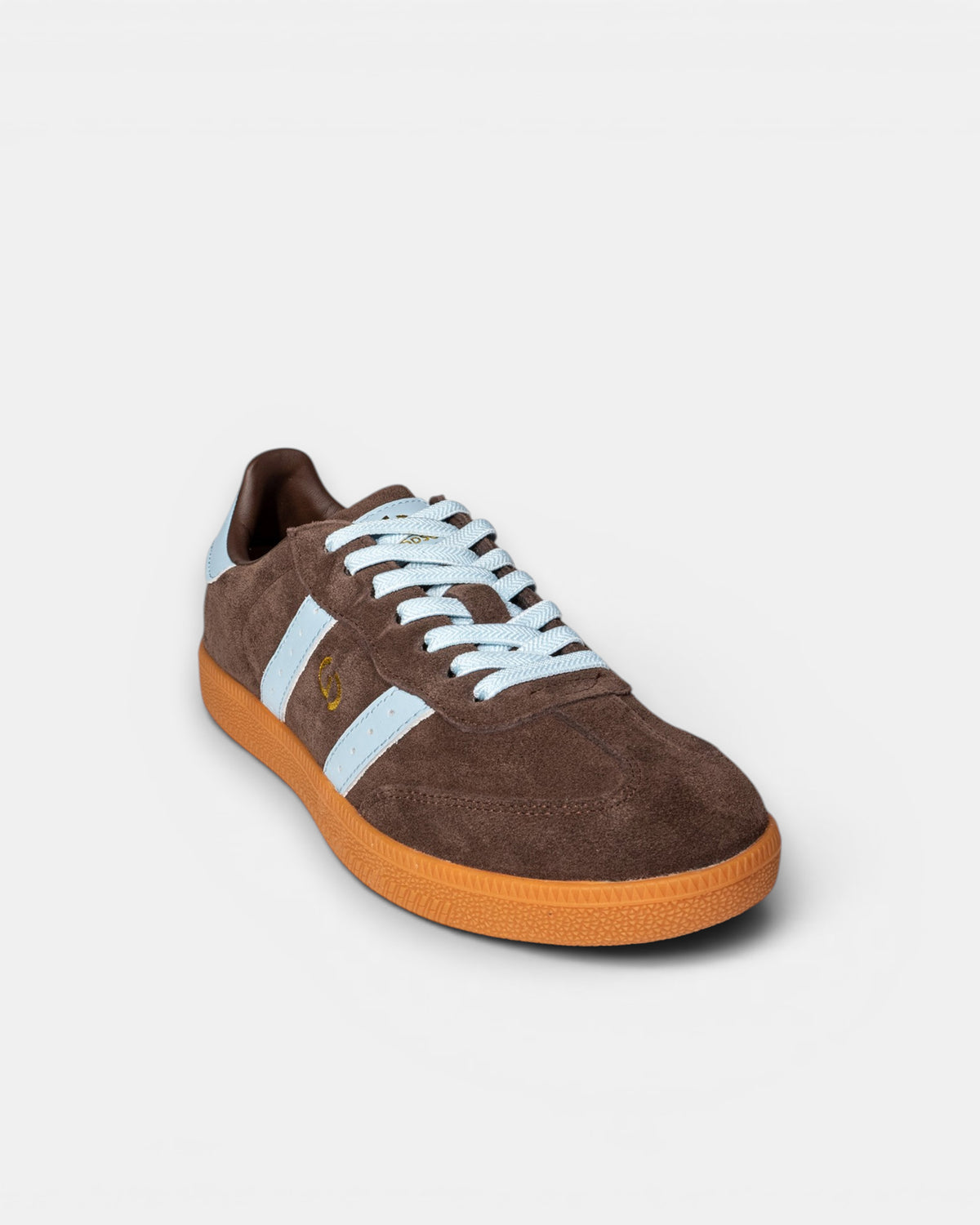 Goodsole 2001 Parallel - Espresso Suede/ Powder Blue Leather