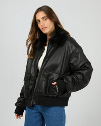 Taya Bomber - Black