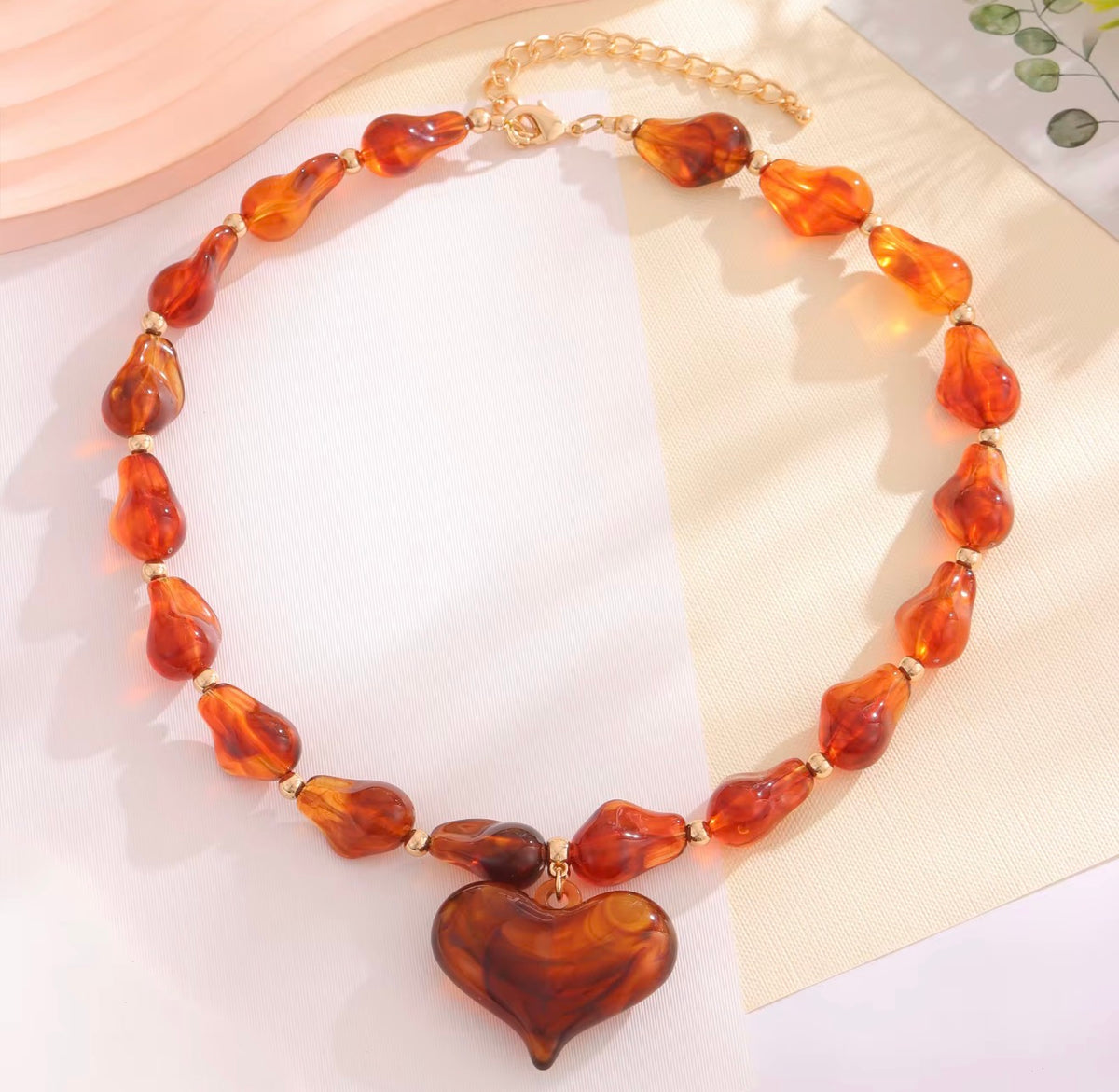 Sweetheart Statement Necklace