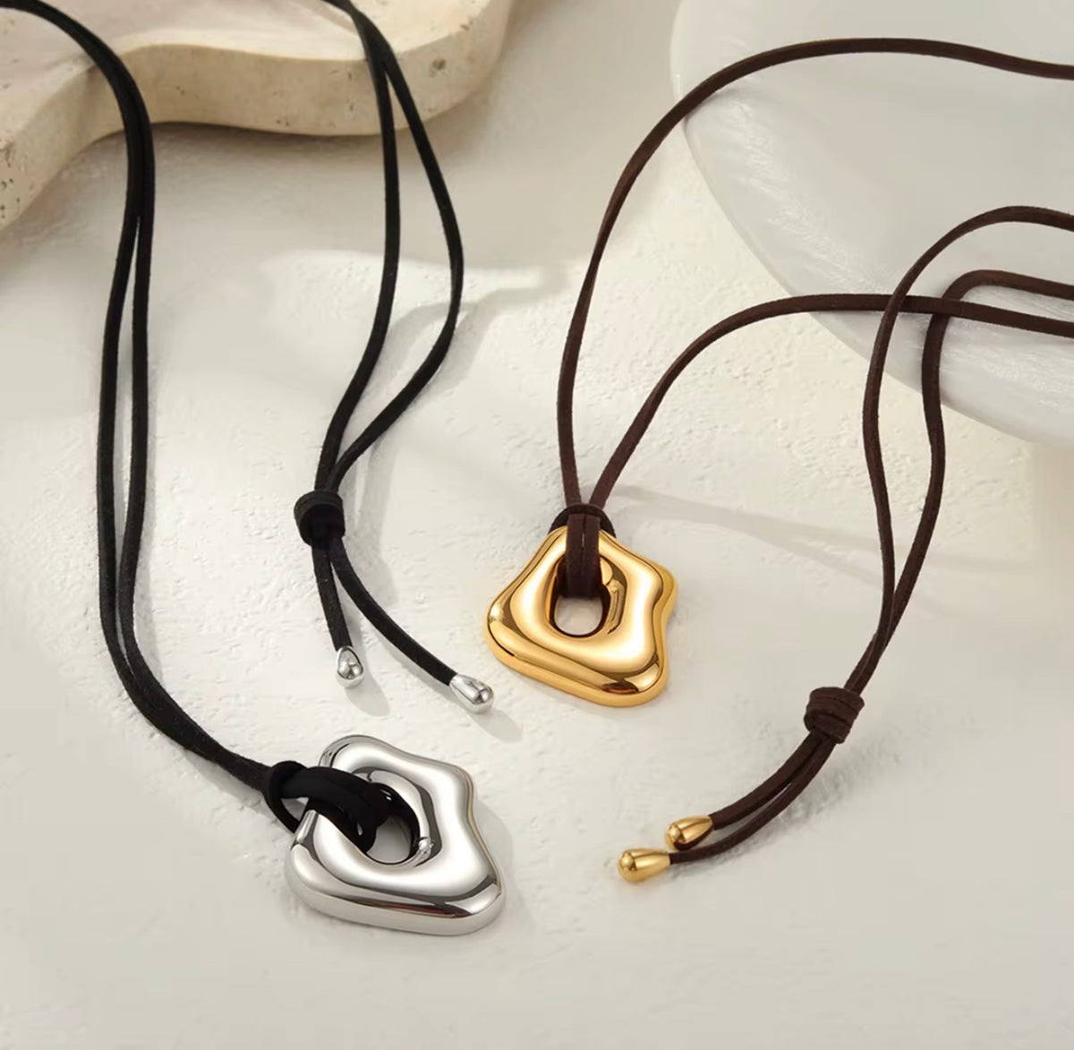 The Molten Pendant Necklace