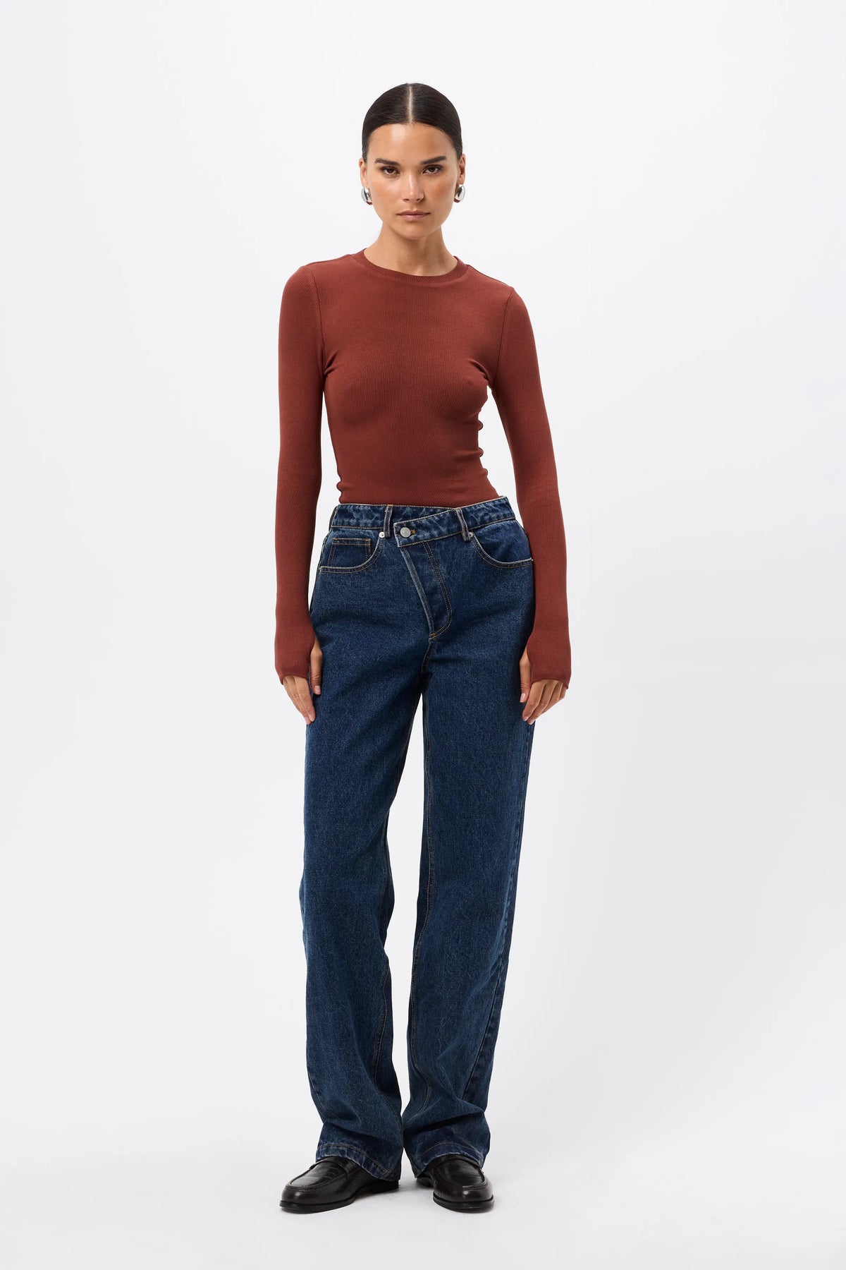 Brooklyn Top - Rust