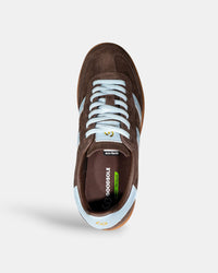 Goodsole 2001 Parallel - Espresso Suede/ Powder Blue Leather