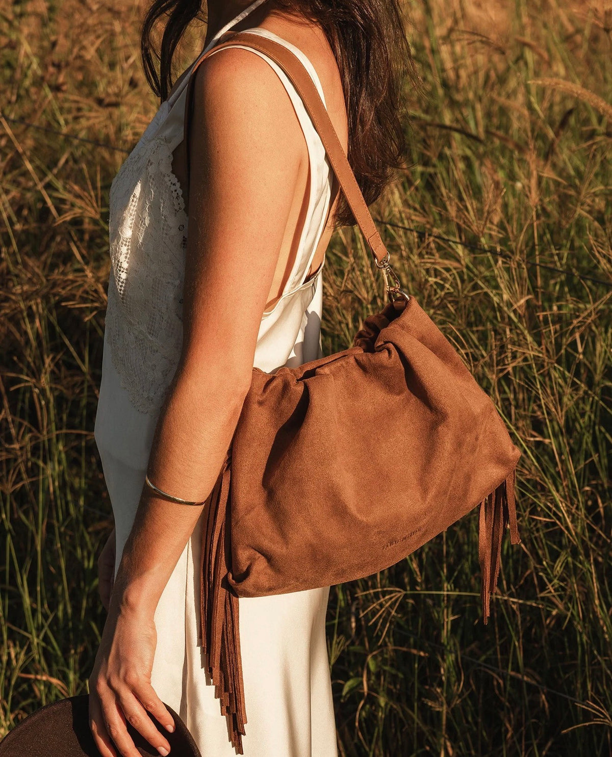 Reese Shoulder Bag - Tan