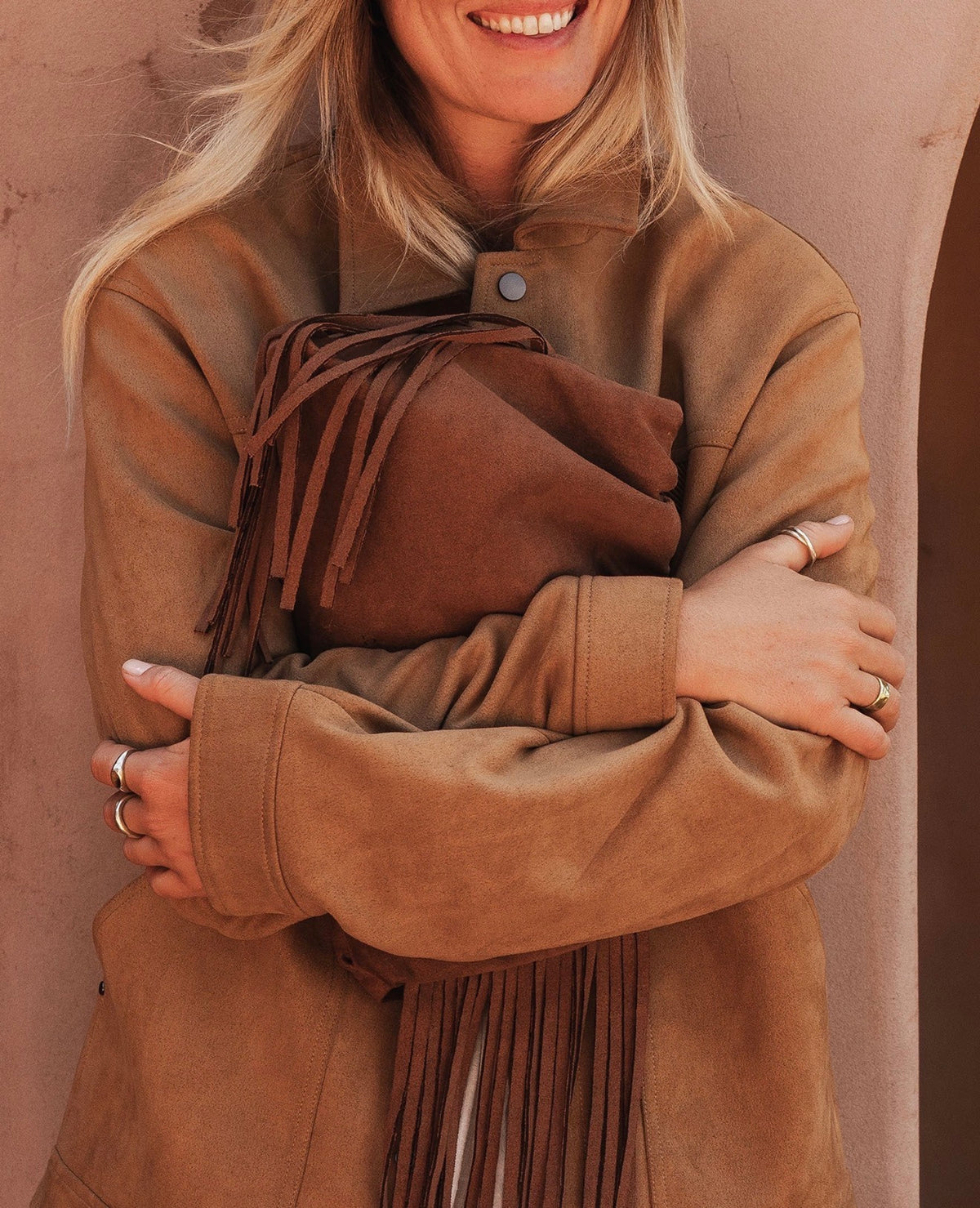 Reese Shoulder Bag - Tan