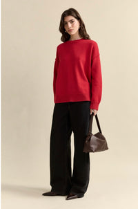 The Everyday Red Knit
