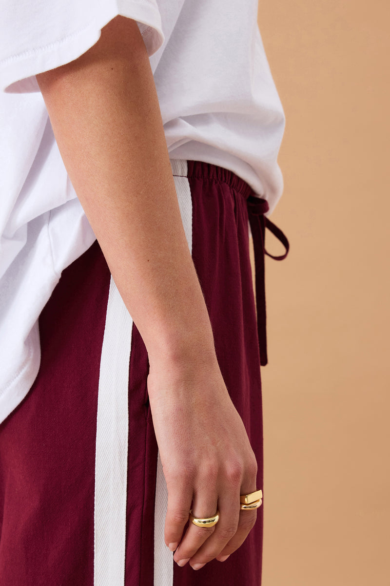 Resort Pant - Pomegranate