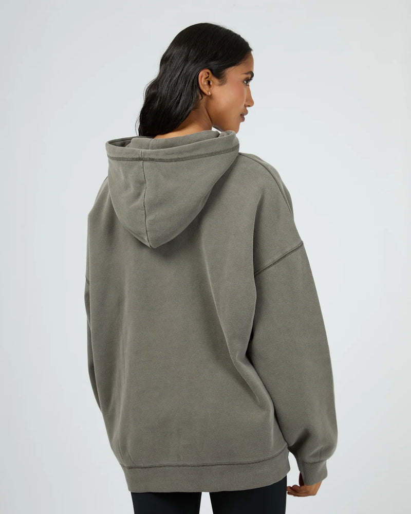 Performance O/S Hoodie Charcoal