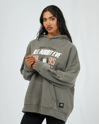 Performance O/S Hoodie Charcoal