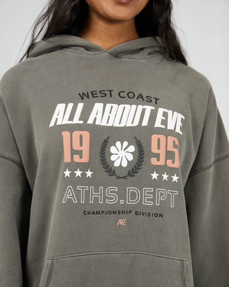 Performance O/S Hoodie Charcoal