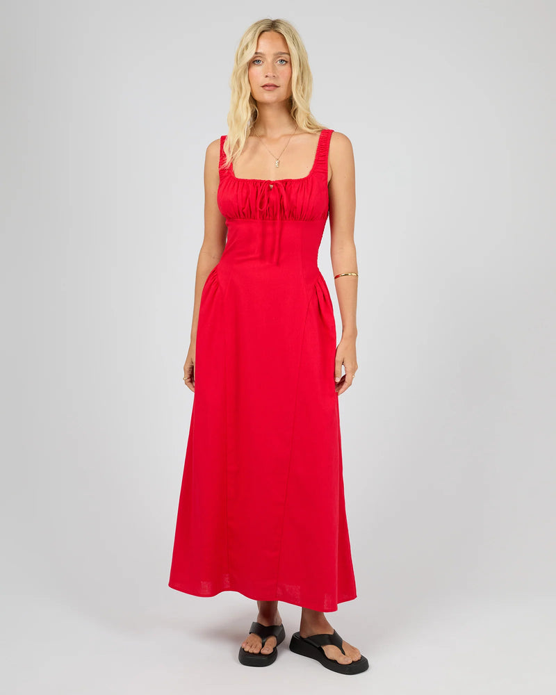 Mavis Maxi Dress - Red