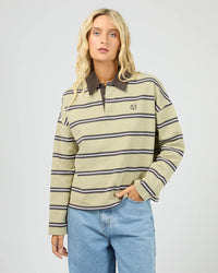 Avery Rugby Top - Khaki