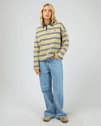 Avery Rugby Top - Khaki