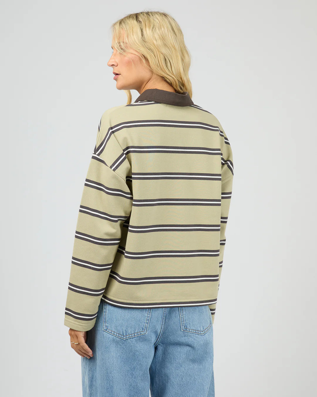 Avery Rugby Top - Khaki