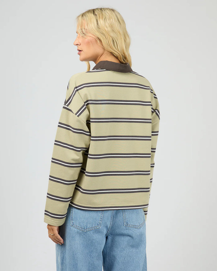 Avery Rugby Top - Khaki