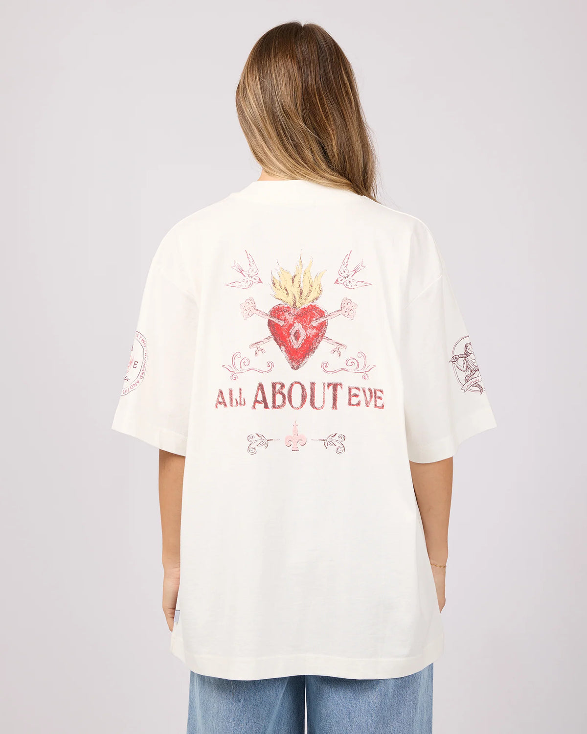 Aurora Oversized Tee - White
