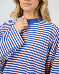 Paloma LS Stripe Tee - Blue