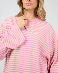 Paloma LS Stripe Tee - Pink