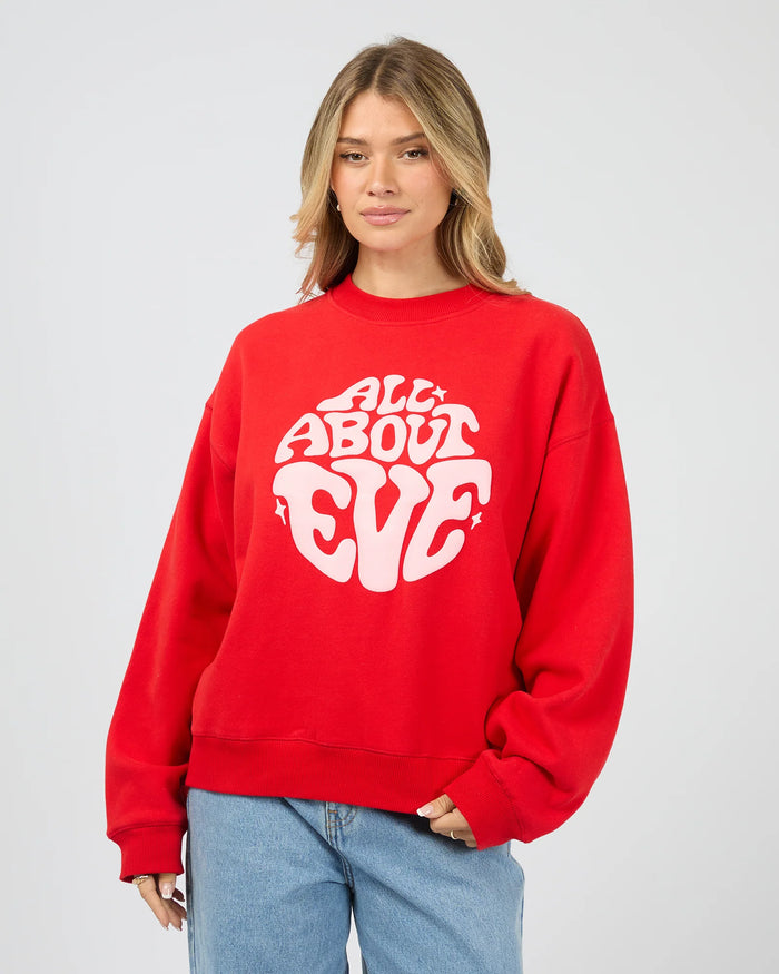 Retro Box Crew - Red