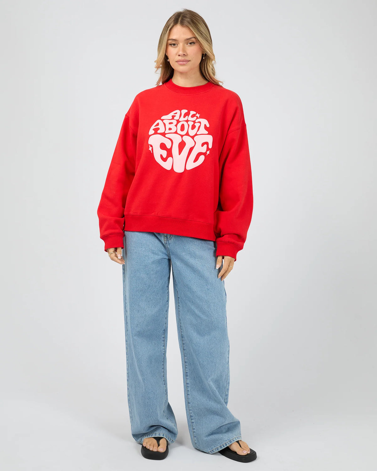 Retro Box Crew - Red