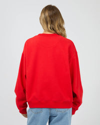 Retro Box Crew - Red