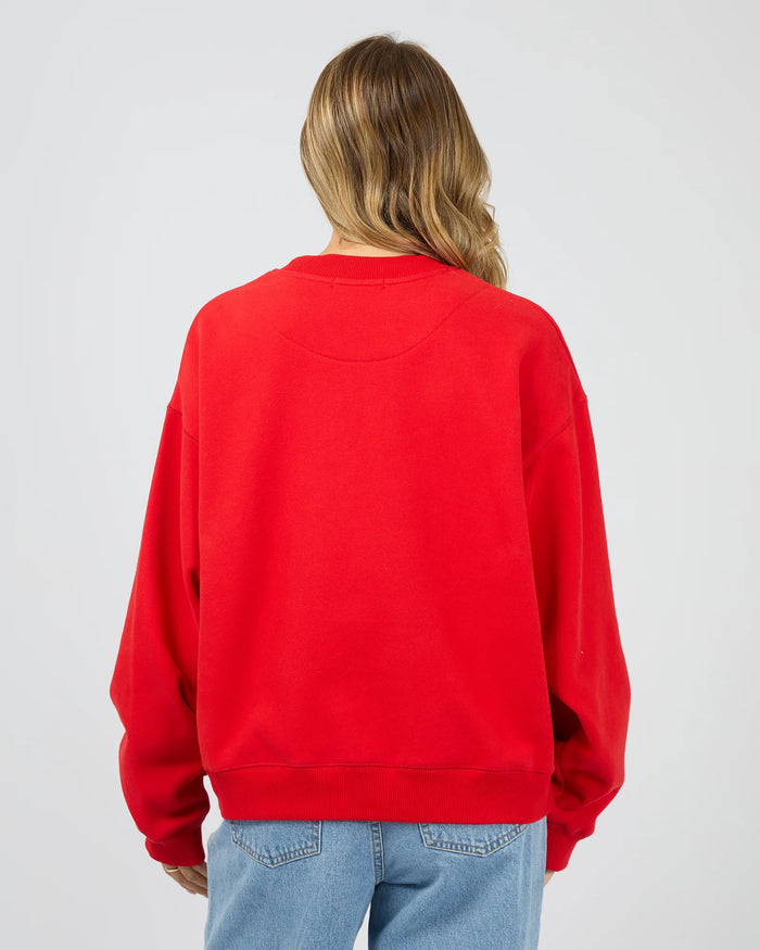 Retro Box Crew - Red