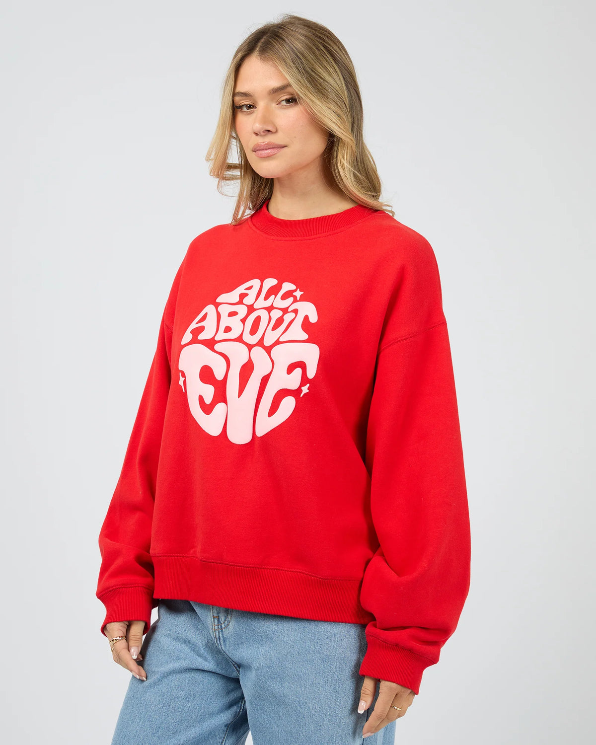 Retro Box Crew - Red
