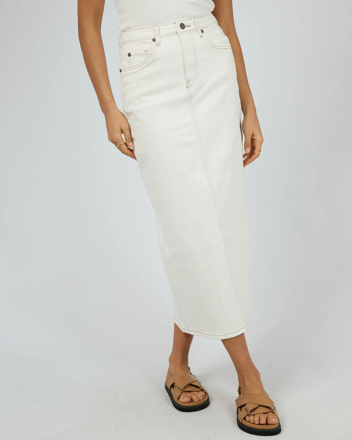 Ray Comfort Maxi Skirt - Vintage White