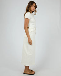 Ray Comfort Maxi Skirt - Vintage White