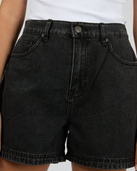 Josie Short - Washed Black
