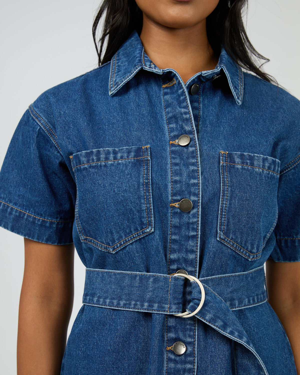 Sunny Denim Dress - Heritage Blue