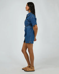 Sunny Denim Dress - Heritage Blue